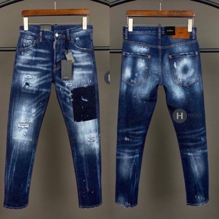 Quần jeans côn DsQ 2020