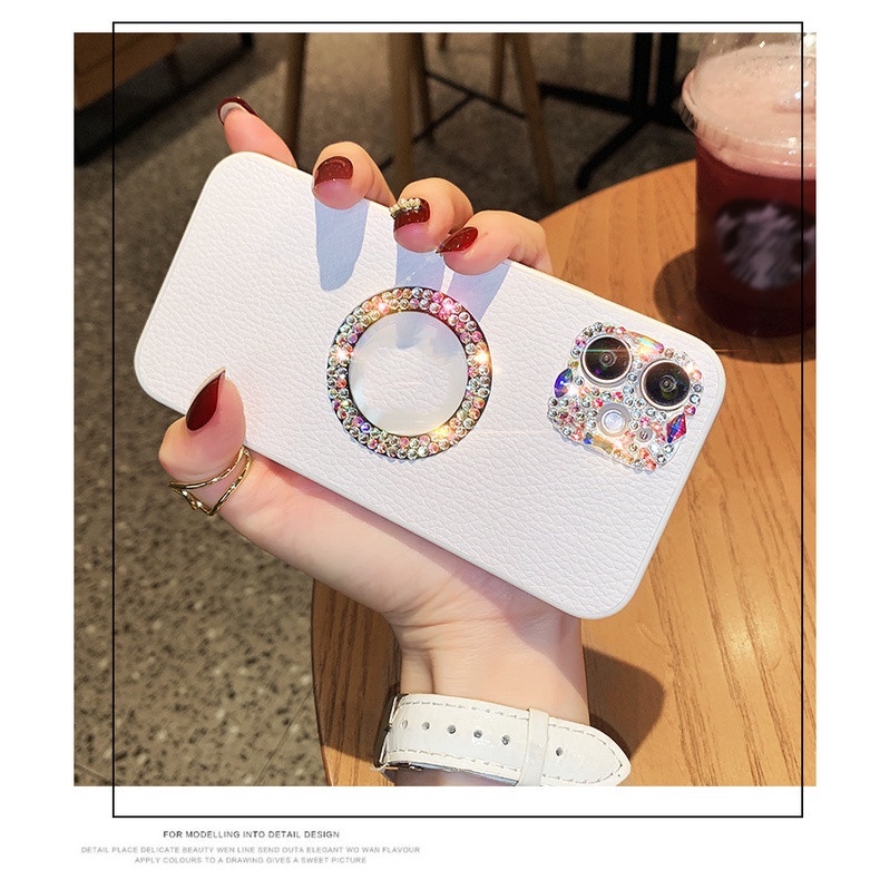 Bao Da Điện Thoại Đính Kim Tuyến Cho iphone 14 13 12 11 pro max 7 8 plus x xr xs max Ốp