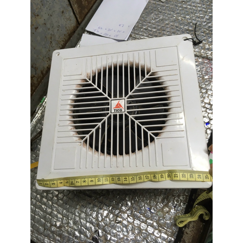 🌟XỊN CŨ 🌟 Quạt hút thông gió tico 1 chiều 30AV6  16AV6  lắp tường và trần.