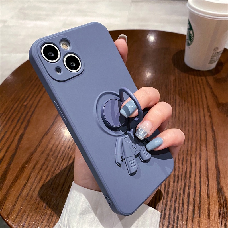 Ốp Điện Thoại Silicon Chống Sốc Hình Phi Hành Gia Cho iphone 11 pro max 12/13 pro max Xs max XR 7plus/8plus se2020