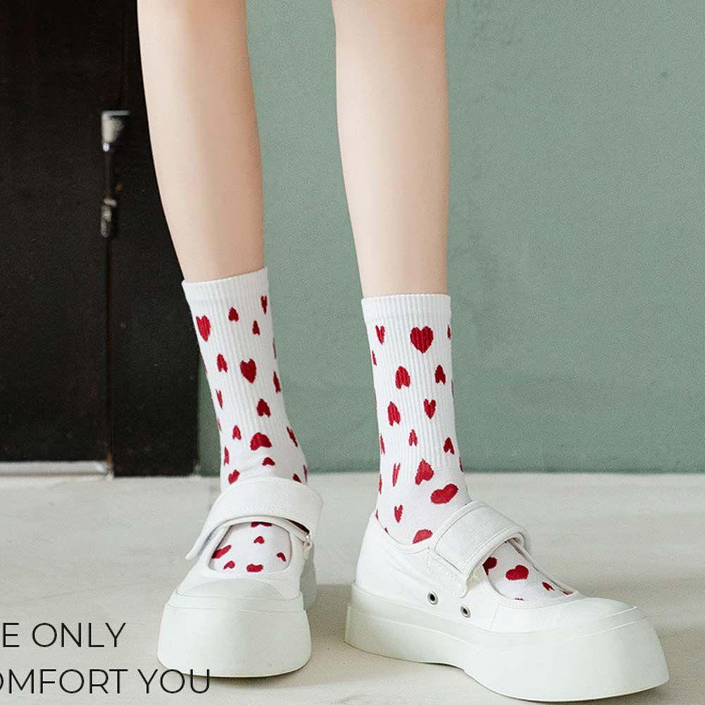 Vớ Cotton Họa Tiết Trái Cây Dễ Thương Phong Cách Harajuku Cho Nữ 1