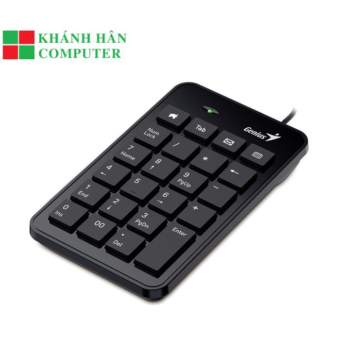 Mới Về - Bàn phím số Numpad Genius i120 / i30 USB - Bảo hành 12 tháng