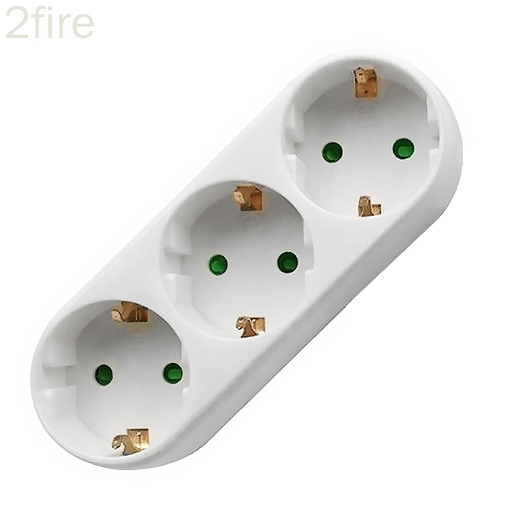 Ổ Cắm Điện Gắn Tường 16a 250v 3 Cổng Chuẩn Châu Âu