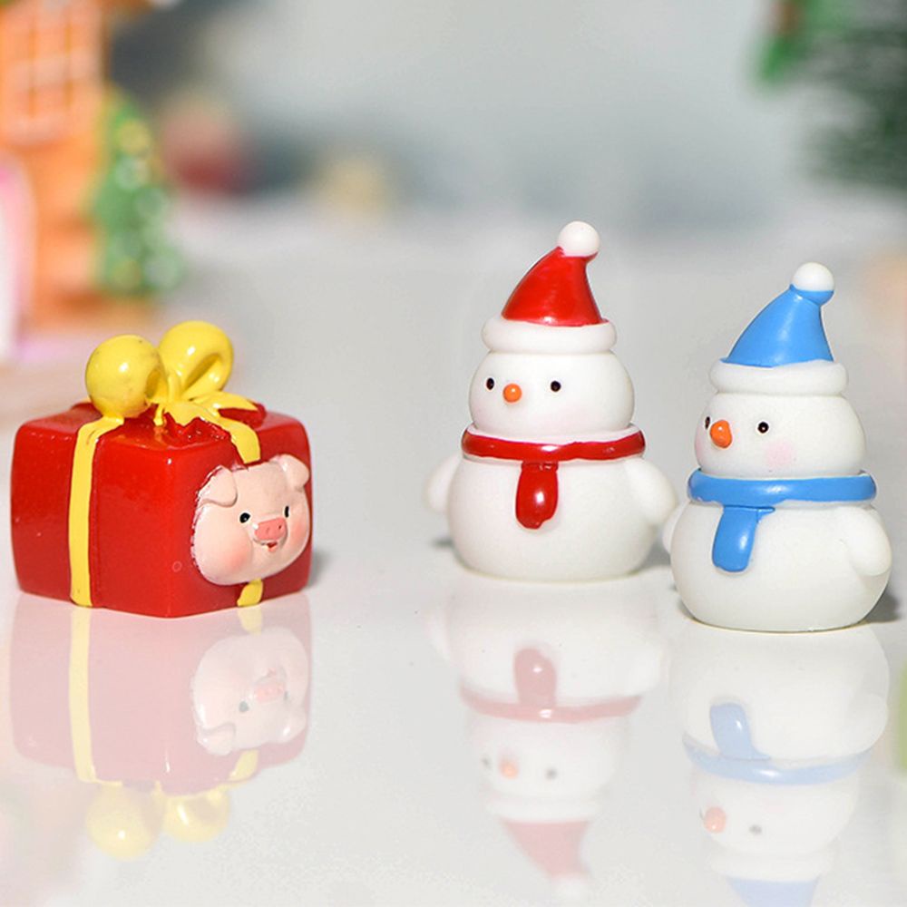 Đồ trang trí Người Tuyết Mini Trang Trí Giáng Sinh/ Năm Mới DIY