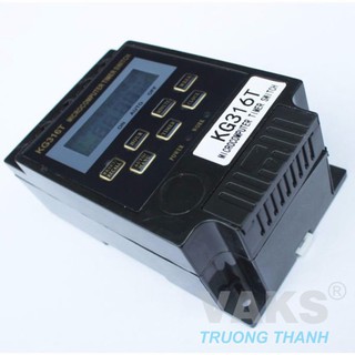 Công tắc hẹn giờ điện tử 16 chu kỳ on/off - KG316T (loại có biến áp cách ly) 220V, 25A