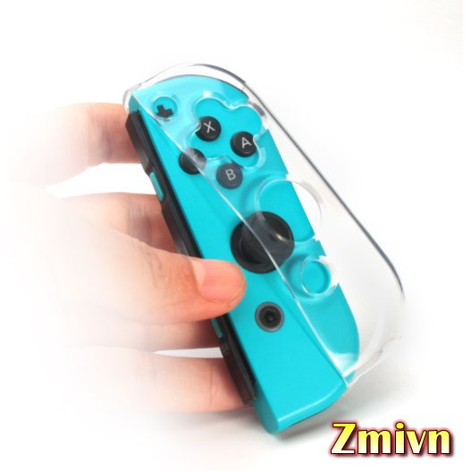 Ốp Joy con Nintendo Switch nhựa cứng trong suốt