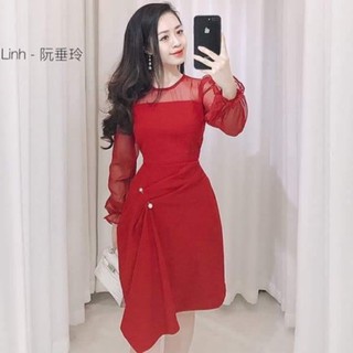 Đầm body- free ship đơn trên 50k- đầm body dự tiệc
