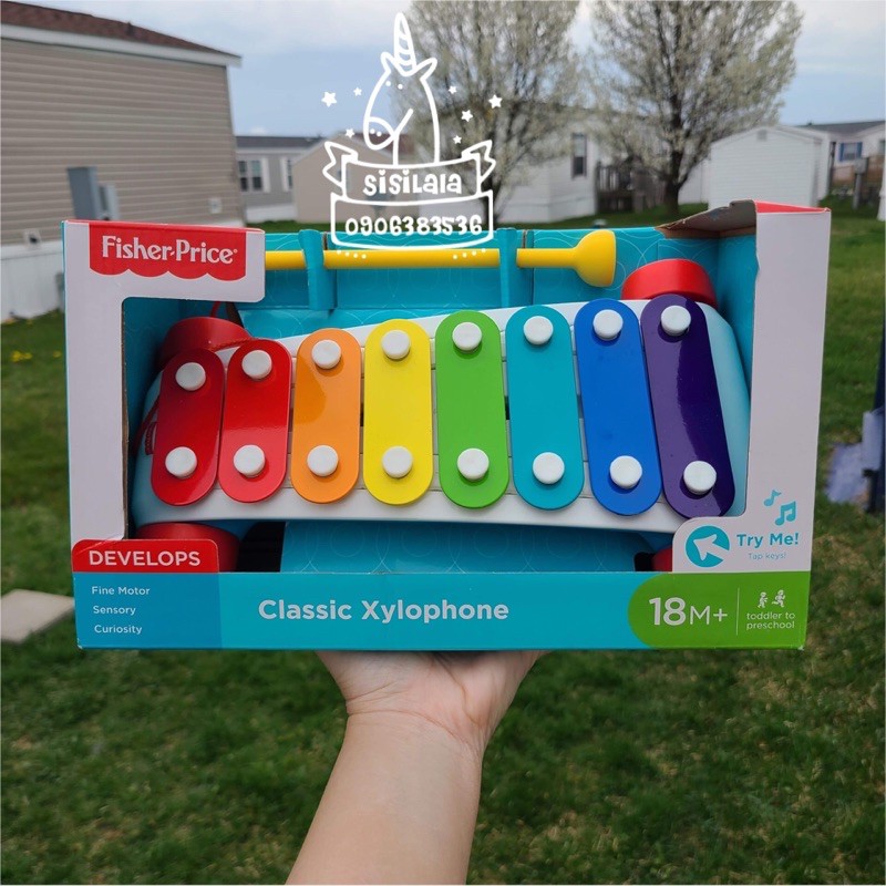 Đồ chơi đàn nhạc xylophone Fisher Price cho bé 18m+