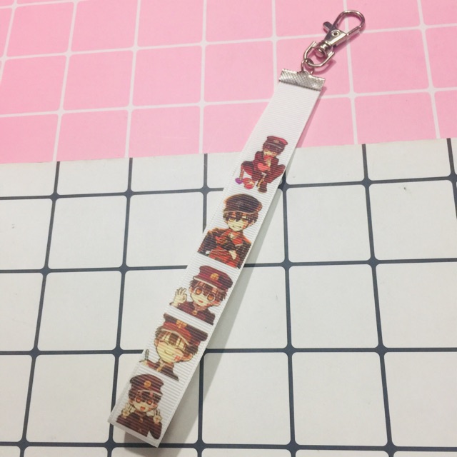 Móc nametag dây strap jibaku shounen hanako-kun