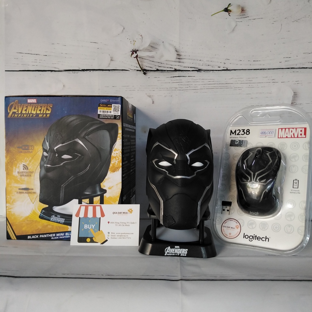 Loa Bluetooth Hình Nhân Vật Marvel - BH 6 tháng