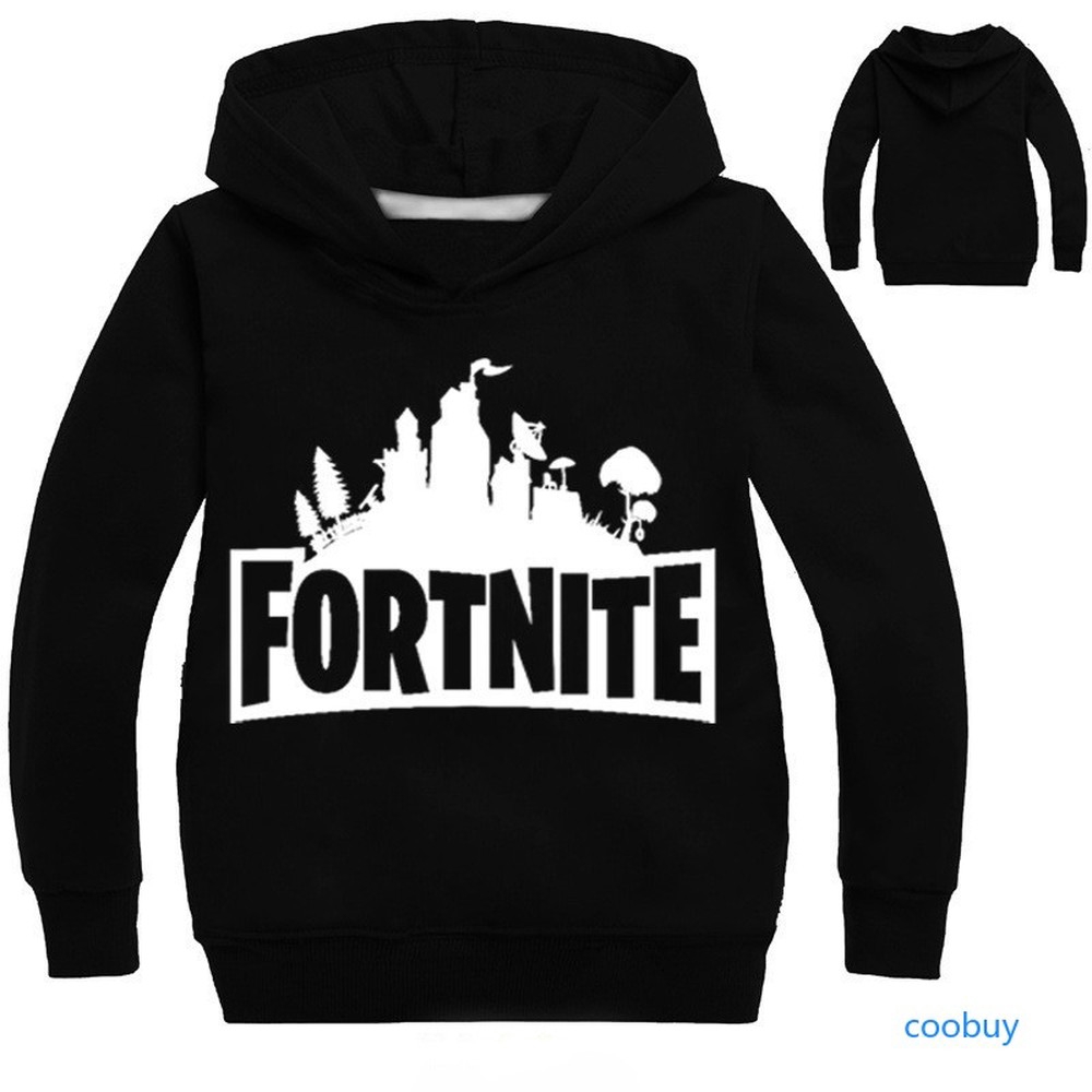 Áo hoodie in chữ Fortnite cho bé trai và bé gái