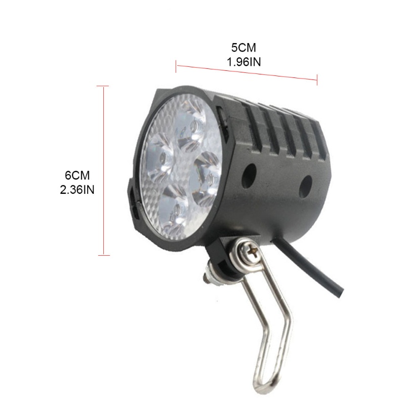 Đèn Pha LED Điện Tử 12W Tích Hợp Còi Phía Trước
