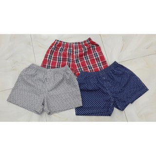 Combo 3 quần đùi nam, vải kate thái bền đẹp, giá rẻ - size m & l & xl