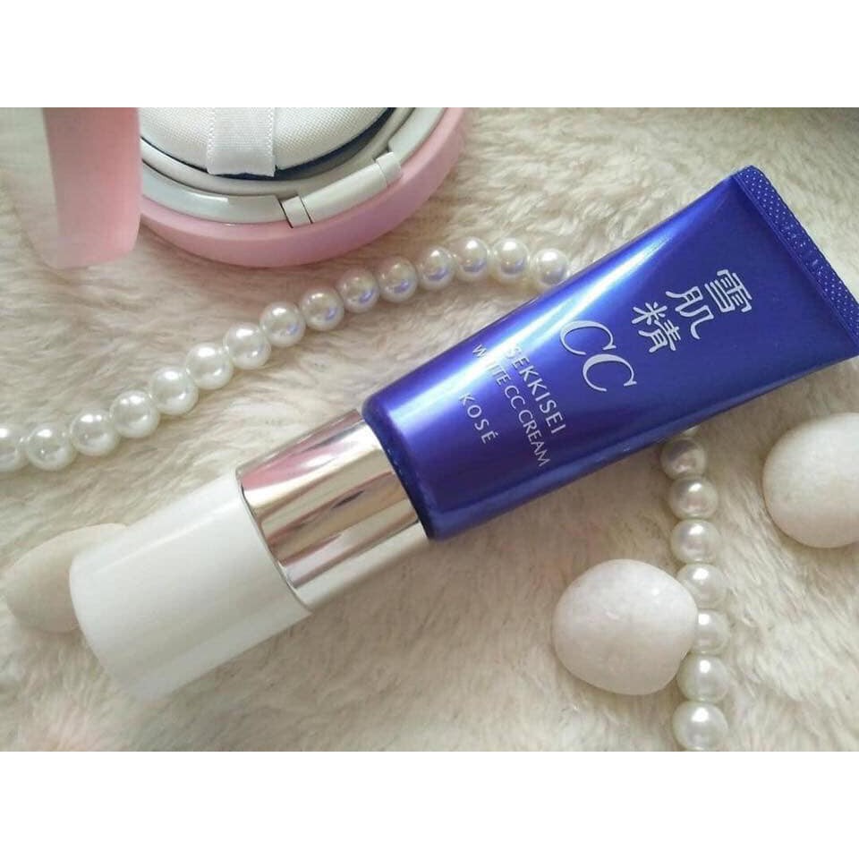 ⚡[HÀNG CHÍNH HÃNG] Kem trang điểm Kose Sekkisei White CC Cream SPF50/PA++++ ⚡