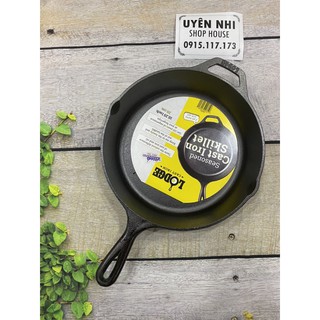 chảo gang thô lodge 26cm mã L8SK3