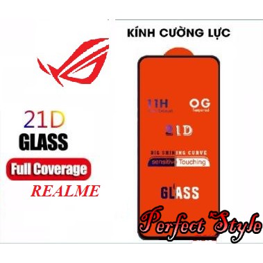 Cường Lực Realme 6 / realme 6 pro Full Màn Full Keo Không Chấm Liti