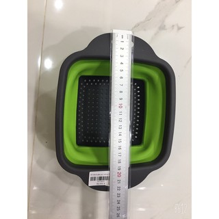 ❤️Rổ vuông silicol gấp gọn nhà bếp ✌️