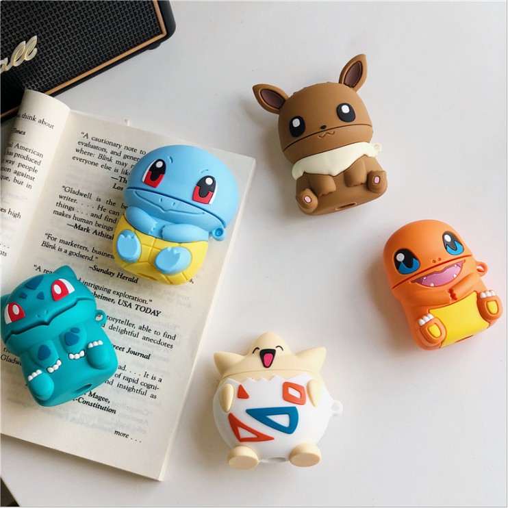 Vỏ ốp case bảo vệ bao đựng tai nghe không dây bluetooth 1/2/Pro chống va đập - Jerry Shop
