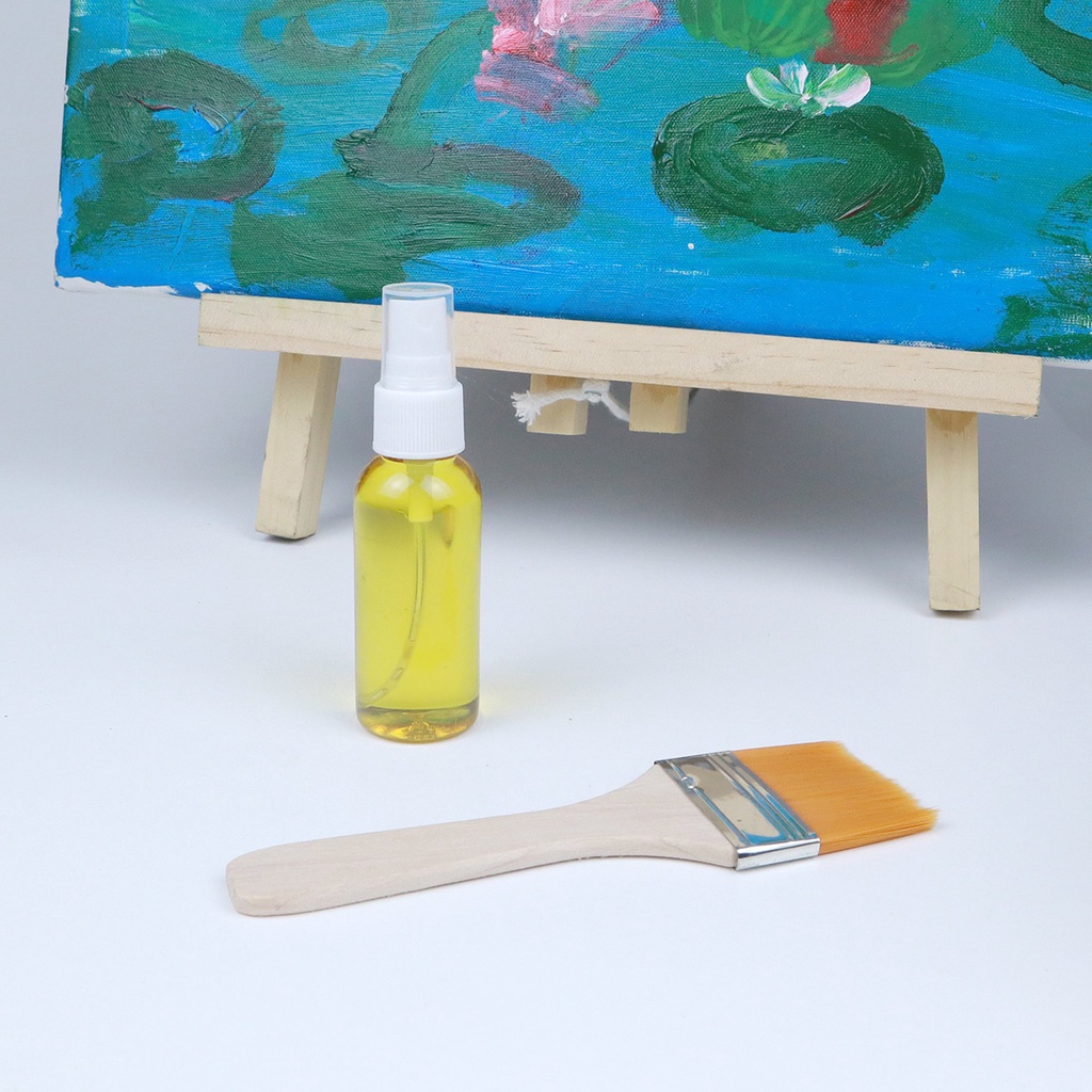 Dầu Bảo Vệ Tranh Acrylic Glossy Varnish,Chống Mốc, Bền Màu, Phủ Bóng Hoàn Hảo 50/100ml