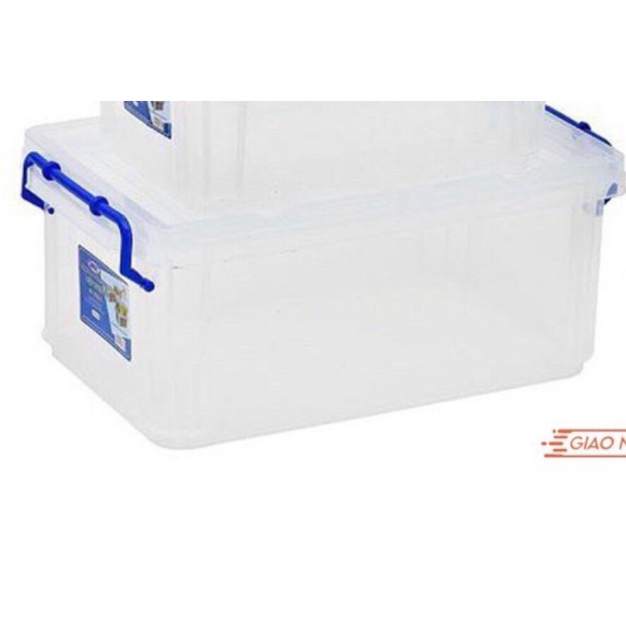 Hộp nhựa đựng thực phẩm 5L,10L Việt Nhật 2222 có quai có nắp to đẹp dày chắc chắn nhựa PP chất lượng cao an toàn