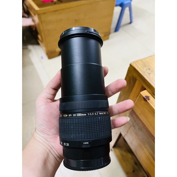 Ống kính Tamron Macro Aspherical 28-300 f3.5-6.3 dùng cho Minolta AF và Sony A mount