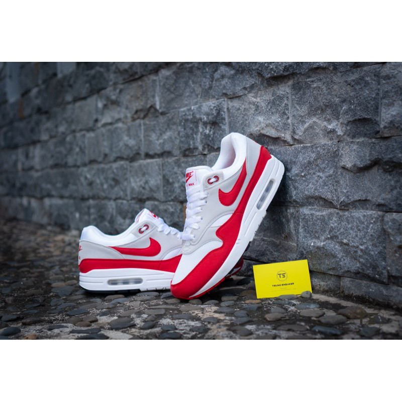 Giày N.iK.E Air Max 1 OG Anniversary Red 908375-100