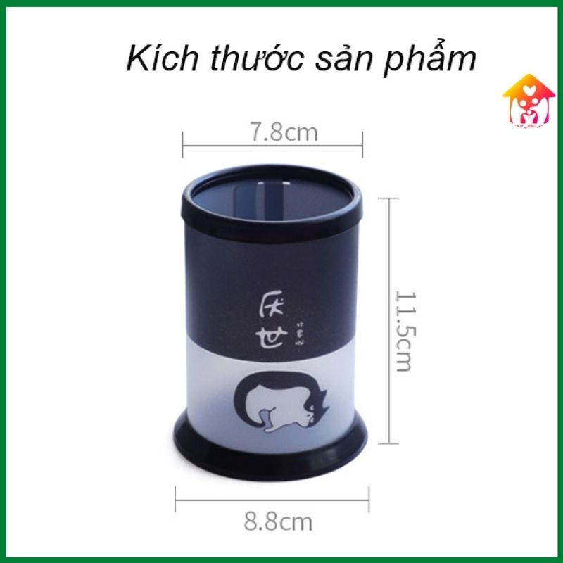 Hộp đựng bút hình ống tròn bằng nhựa có thể gấp gọn tiện lợi cho bé