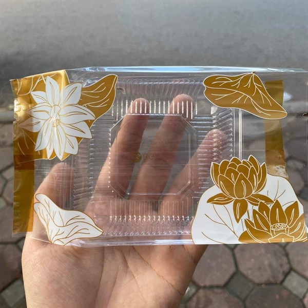 100 Túi trung thu Hoa Sen trong suốt