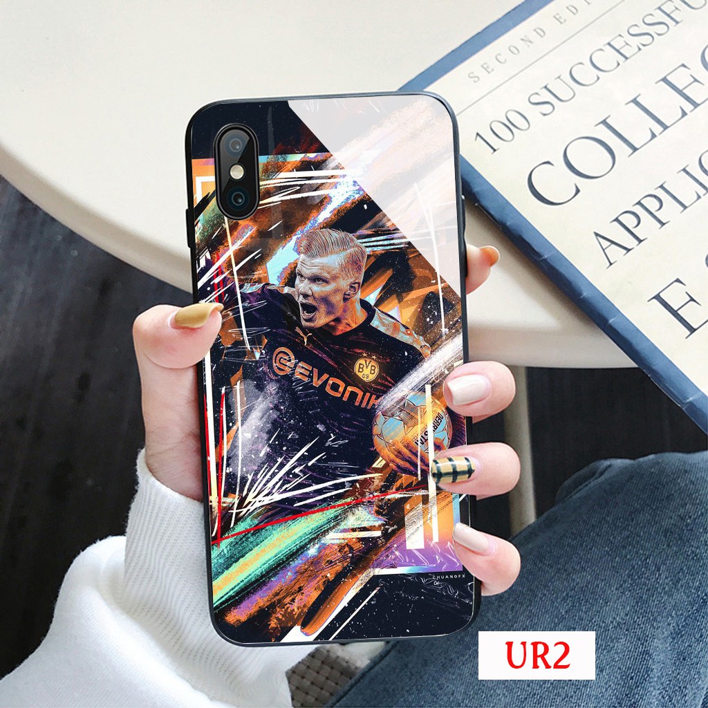 Ốp Lưng Iphone Mặt Kính Cường Lực In Hình Cầu Thủ Bóng Đá Ip6/6s/6plus/6s/7/8/7plus/8plus/x/xs/xsmax/11/11pro/11promax