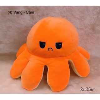 [10] Thú Bông Bạch Tuộc Cảm Xúc 2 Mặt 33cm