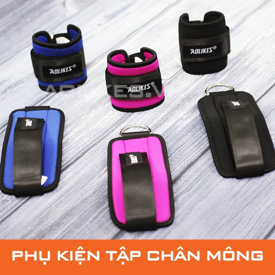 Đôi Quấn Cổ Chân Tập GYM - Tập Mông Với Cáp Aolikes