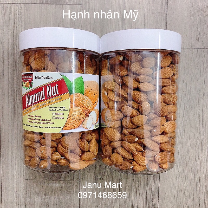 Hạnh nhân Mỹ nướng chín