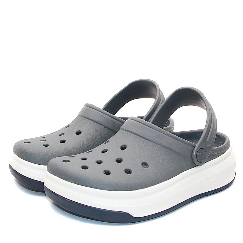 Sục cross band force cho nam nữ đế cao 3cm, giày đi mưa chống hôi chân