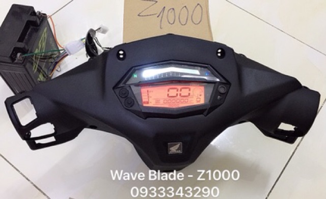 TRỊN BỘ BỢ CỔ WAVE BLADE CHẾ ĐỒNG HỒ ĐIỆN TỬ Z1000