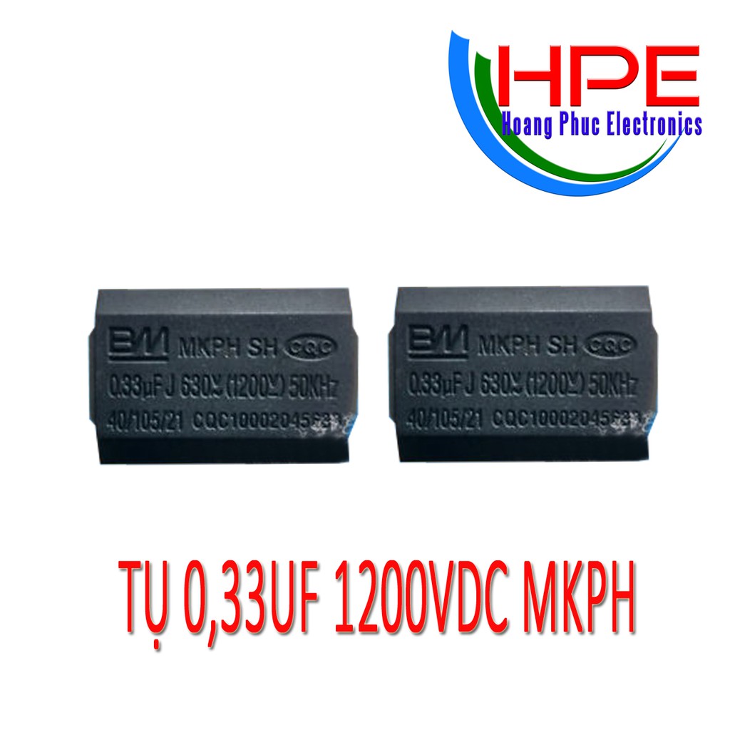 Tụ 0,33uF 1200VDC MKPH