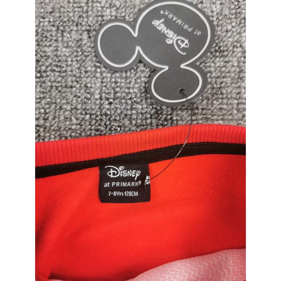 Áo nỉ Primark đỏ hình Mickey SIZE LỚN