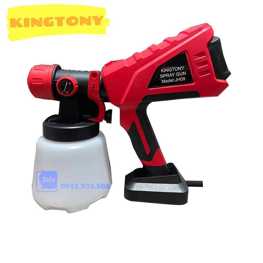 Máy phun sơn chậu cảnh, giả đá, spray gun jh09, công suất 600w, béc