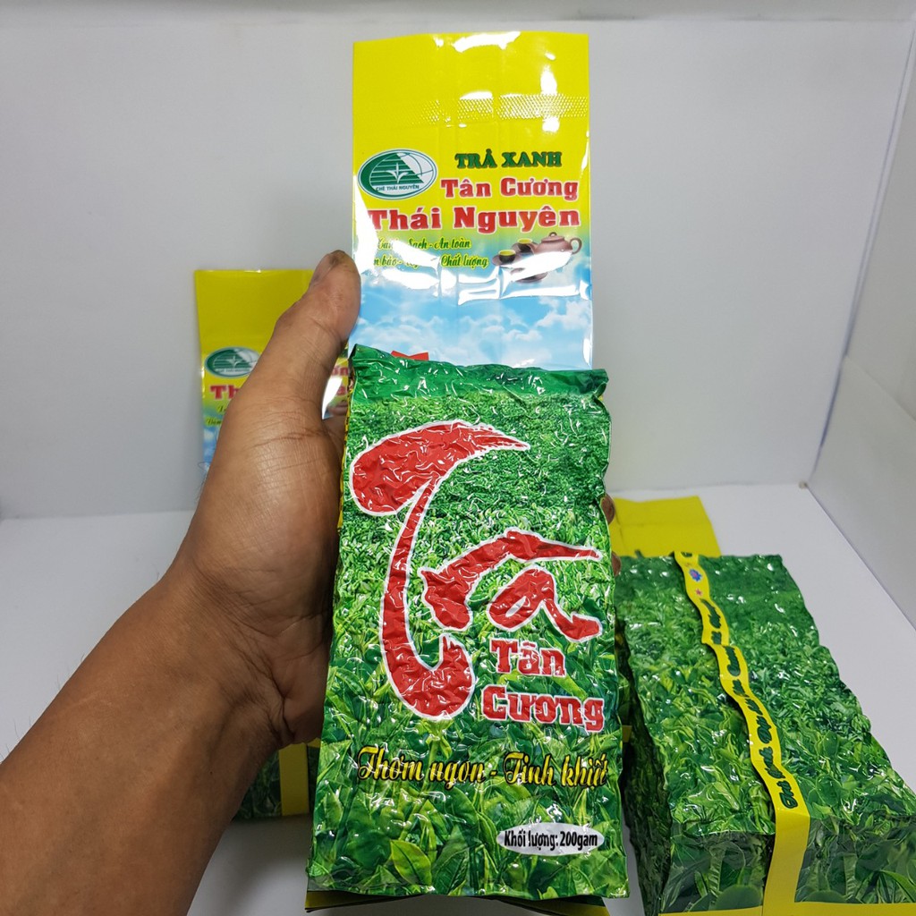 200g Trà Tân Cương đặc sản chè búp Thái Nguyên loại 2 thơm ngon