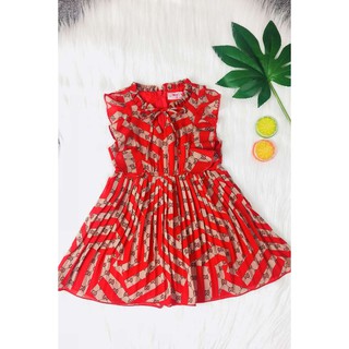 Đầm dập ly siêu xinh in họa tiết Gucci