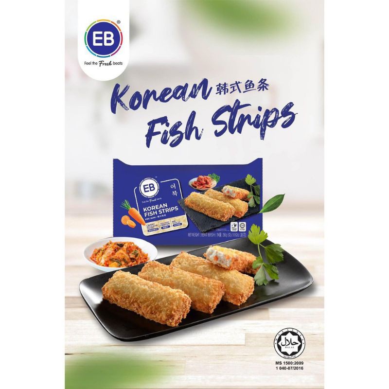 Thanh cá Hàn Quốc EB 250g nhập khẩu Malaysia