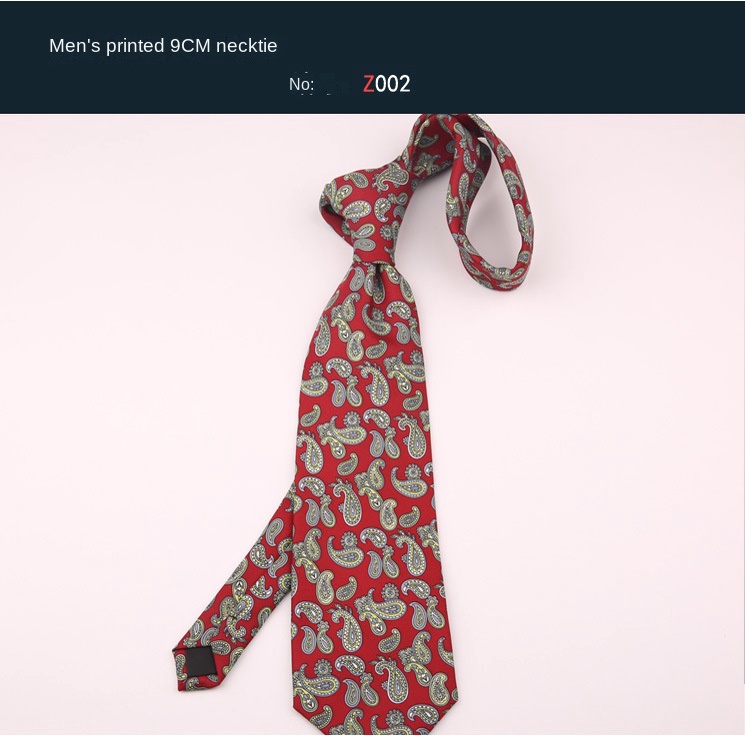 Cà Vạt Bản Rộng 9cm Phong Cách retro Lịch Lãm Cho Nam Nữ