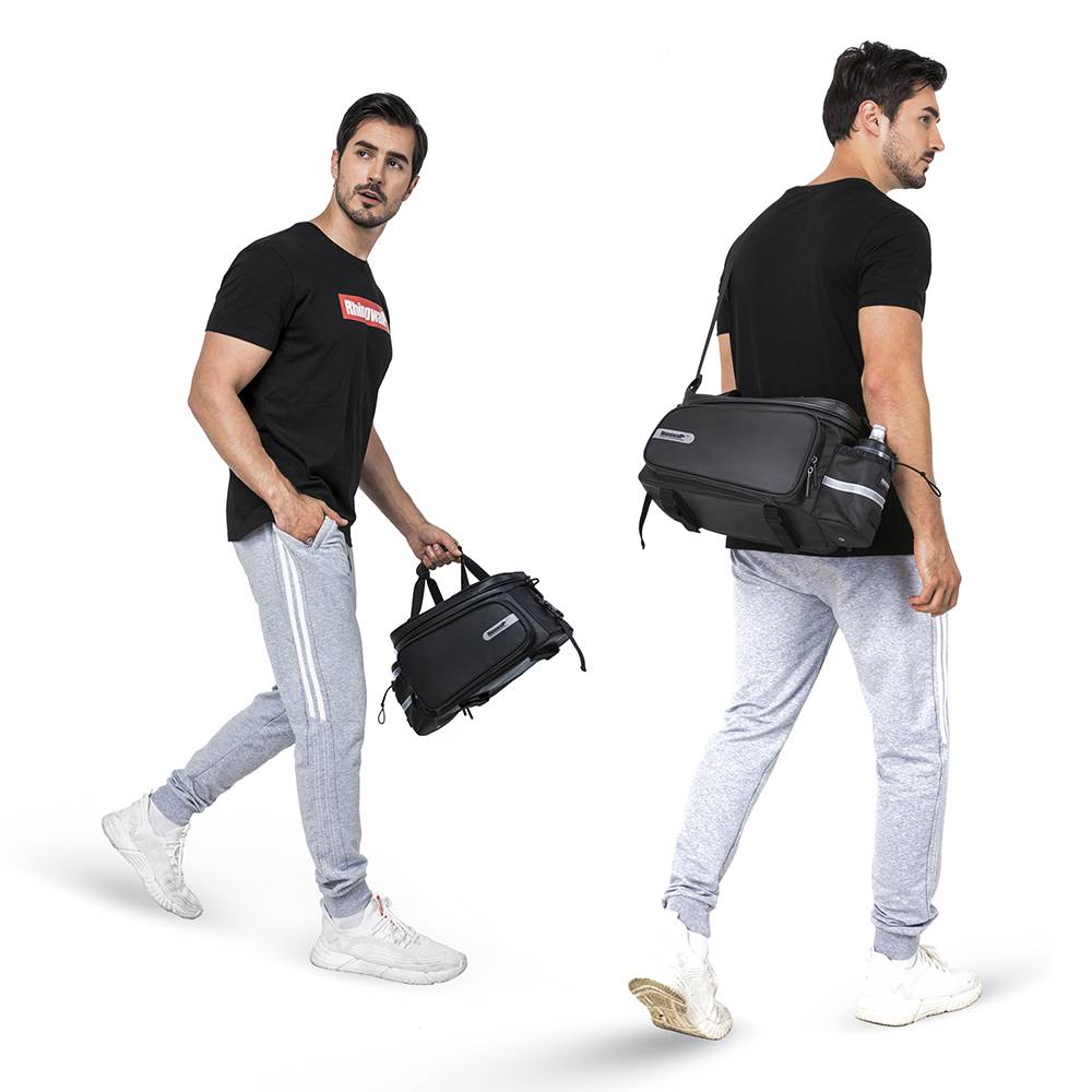 Túi đựng đồ dùng Rhinowalk sức chứa lớn 30L chống nước lắp yên xe đạp leo núi