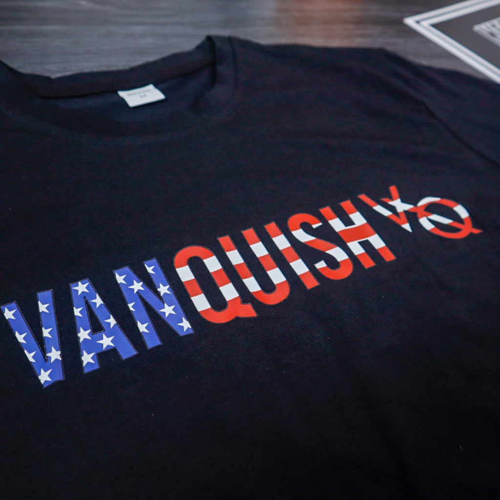 Áo thun thể thao nam LIKEFIT tay ngắn cổ tròn form ôm vải Cotton thấm hút mồ hôi co dãn 4 chiều Vanquish