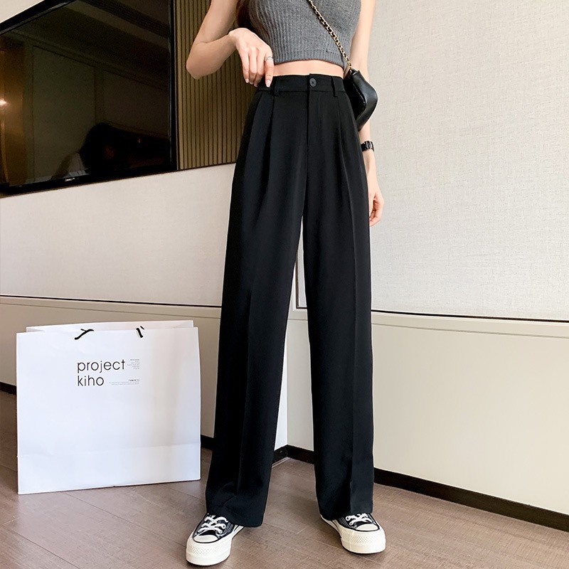 Quần ống rộng culottes xuông dài 100cm Q3100