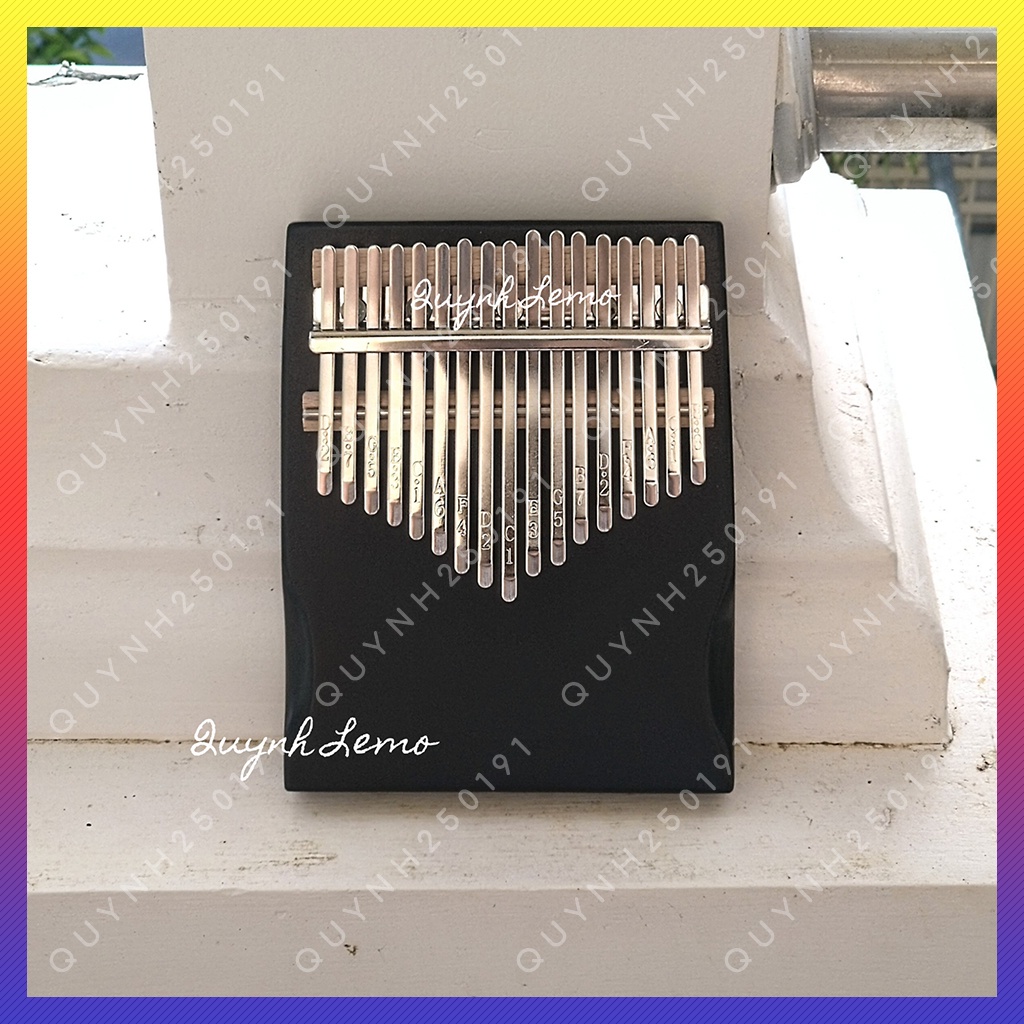 Đàn kalimba 17 phím siêu rẻ âm hay không tịt - full bộ phụ kiện