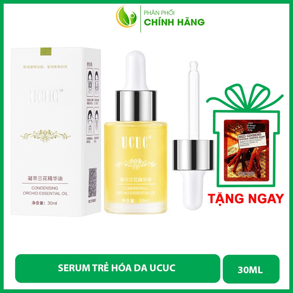 Serum trẻ hóa da UCUC, tinh chất chống lão hóa UCUC tăng độ đàn hồi, giảm nếp nhăn