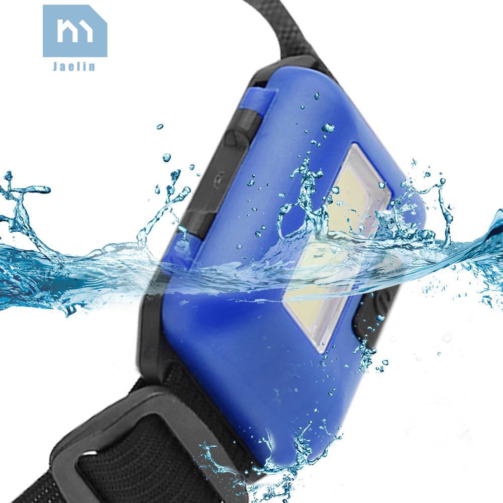 Đèn pin đeo đầu chống thấm nước tiện lợi khi đi dã ngoại