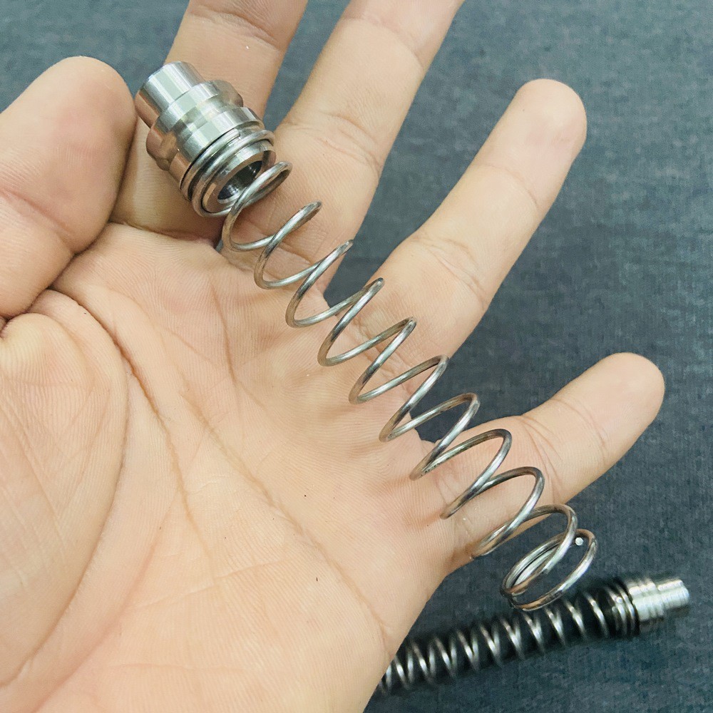 [XẢ KHO] LÒ XO ĐỦA THẮNG INOX 304 CAO CẤP SỬ DỤNG DREAM, WAVE, SIRIUS, VARIO