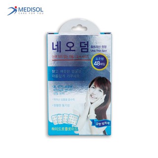 Miếng Dán Mụn Neoderm Ultra Thin Spot (hộp 1 size, 48 miếng) - Combo 5 Hộp
