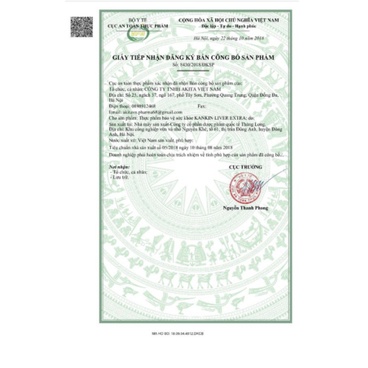 Viên Uống Bổ gan giải độc gan Kankin Liver Extra